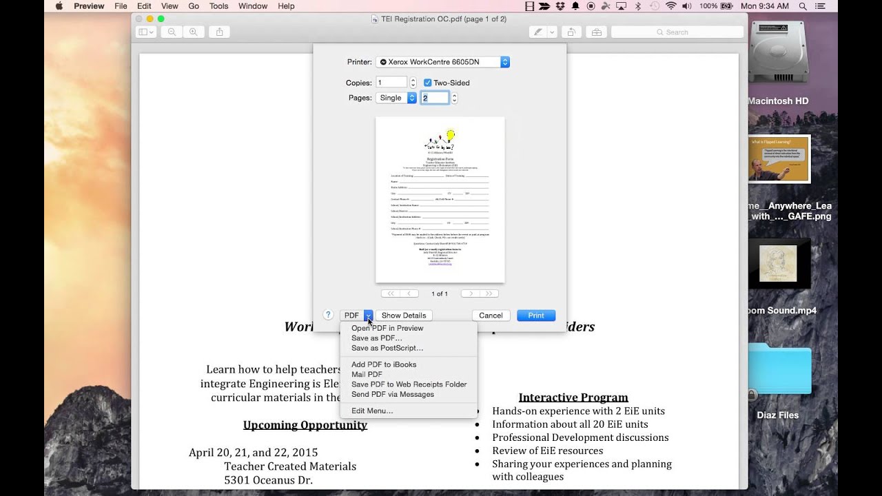 save 3 pdf files into 1 for free mac